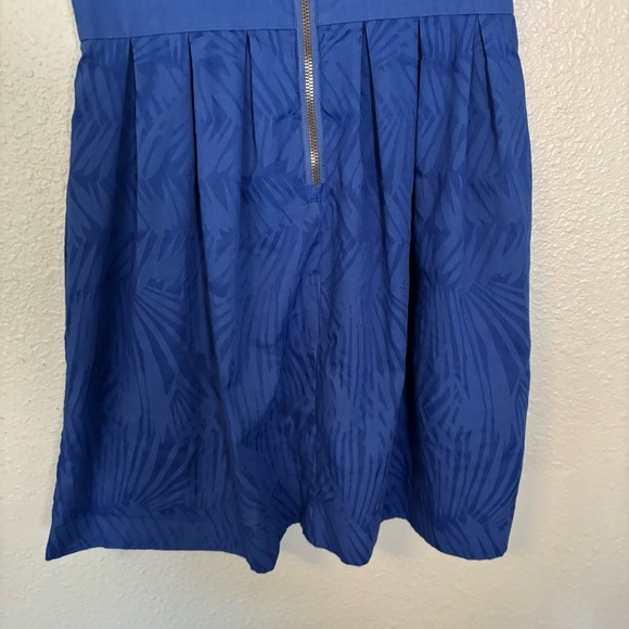 Armani Exchange Cobalt Blue Sleeveless Mini A Line Dress Sz 2‎ Party Cocktail - Picture 10 of 11